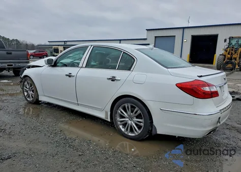 2013 Hyundai Genesis 3.8L z USA, uszkodzony, nr VIN KMHGC4DD6DU240111